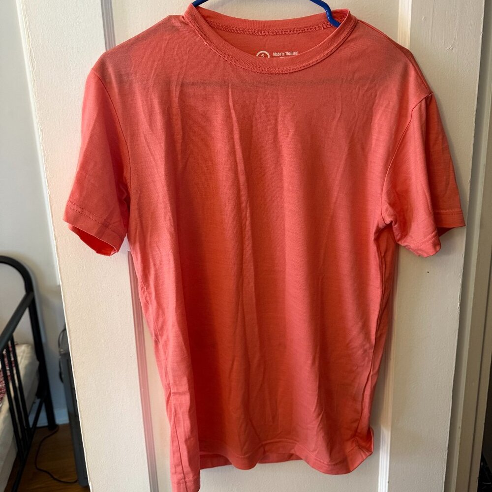 Outlier Sportweight Merino Cut Two T-Shirt XS That Coral